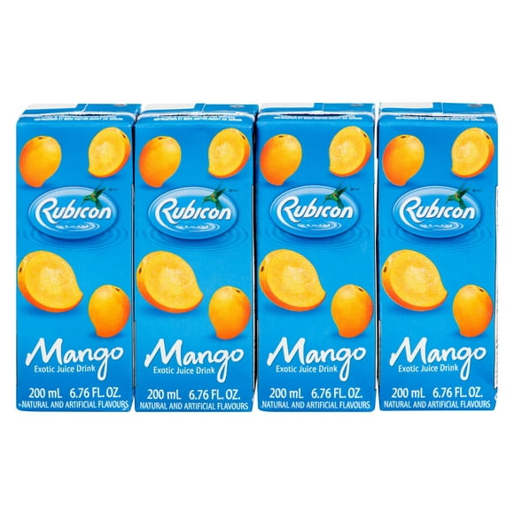 Rubicon Mango Juice- 200mL, Created using the finest handpicked Mangoes. Product of Canada.