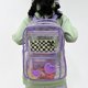 thumbnail image 4 of Mochila transparente de PVC de verano para mujer, morral de gran capacidad, con múltiples bolsillos, para viaje y almacenamiento, 4 of 5