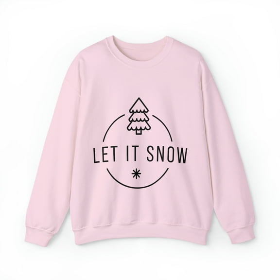 Embrace the Season with Our "Let It Snow" Crewneck Sweatshirt!