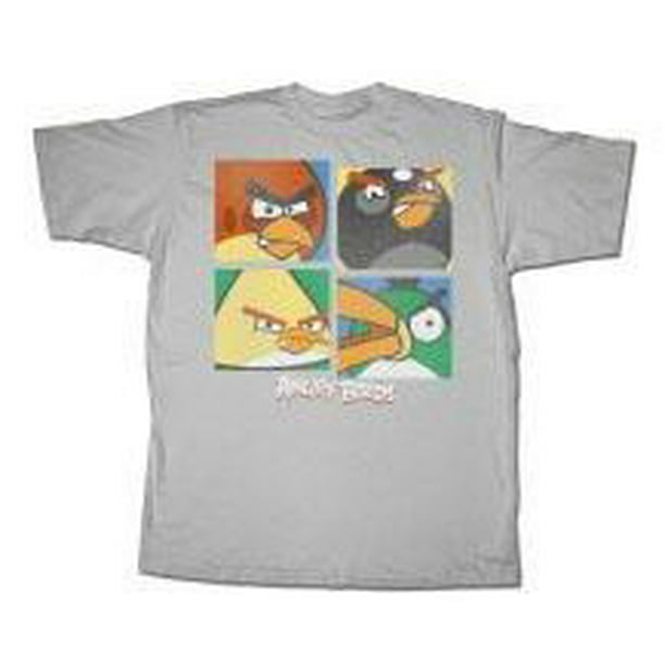 kode Postnummer At blokere Angry Birds Frown Box T-Shirt [Adult XL] - Walmart.com