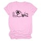 thumbnail image 4 of Camisetas con estampado de letras y cuello redondo de verano para mujer, blusas femeninas cómodas y elegantes, Tops OAVQHLG3B Store lin121212, 4 of 5