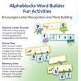 thumbnail image 3 of ALPHABLOCKS Word Builder Learning Game, 3 of 8