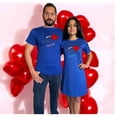 thumbnail image 3 of Duo Parejas Propiedad De Mi Novio Playera y Vestido 14 De Febrero San Valentin Color Azul Talla Grande Marca Emil SaEs, 3 of 4