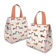 thumbnail image 2 of Colorful Funny Dachshund Insulated Lunch Bag for Women & Adults,Large Portable Soft Cooler Lunch Bag,Thermal Food Storage Tote with Pearl Cotton,8.66L,8.75x5.75x9.5 Inch, 2 of 6