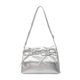 thumbnail image 1 of Bolso de mano para mujer con decoración de lazo, bolso informal elegante para mujer Plata, 1 of 8
