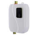 thumbnail image 1 of Enchufe de la UE, 3000W 220V Mini Calentador de Agua InstantáNeo Calentador de Agua EléCtrico InstantáNeo Calentador de Agua Sin Tanque -Blanco, 1 of 7