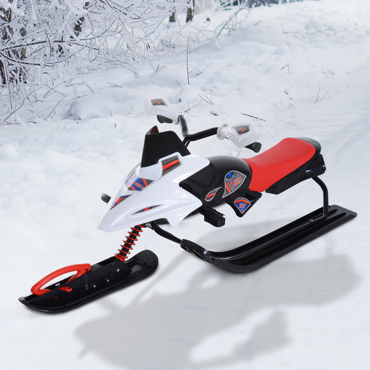 Snow Mobile Scooter Outdoor Winter Sled Motor Snow Racer Rush Sledge Exciting Children Walmart