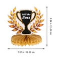 thumbnail image 2 of 8Pcs Retirement Party Decor Honeycomb Paper Decor Colleague Retirement Gift, 2 of 8