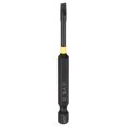 thumbnail image 1 of Uxcell SL4 Slotted Impact Screwdriver Bits 1/4" Hex Shank 3" Long Magnetic Bit, 1 of 7