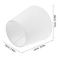 thumbnail image 2 of HEALEEP Socket Table Lamp Shade Cover Cloth Barrel Lampshade Multifunctional Replacement Light Cover for Bedroom, 2 of 8