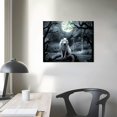 thumbnail image 3 of COMIO  Wolf Poster - Wolf Wall Art - Wolf Pictures - Wolf Paintings - Wolf Canvas - Wolf Wall Decor - Wolf Prints - Cool Wolf Posters - Wolf Room Decor - Animal Posters, 3 of 4