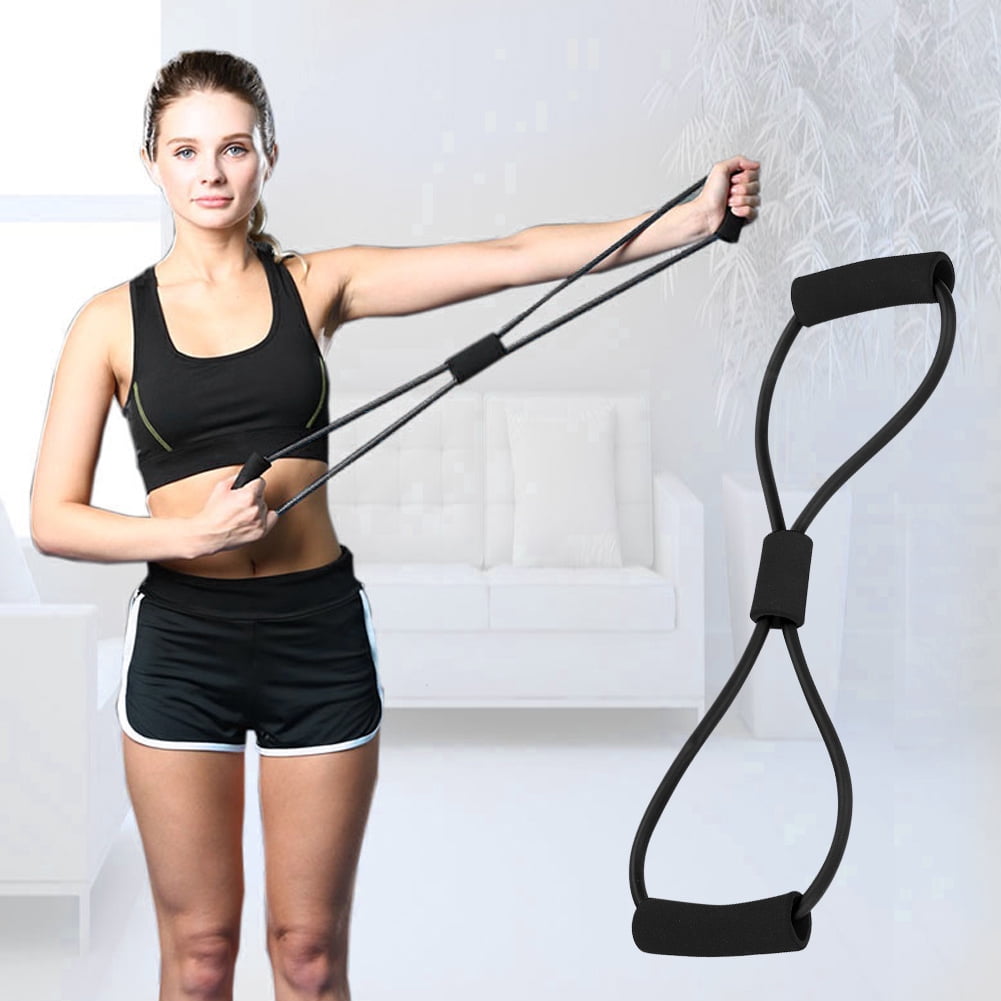 Training Rope Tube Strength Training Resistance Band, 3.9 X 15.4inch Yoga Stretch Strap, For Yoga Gym
