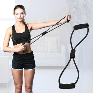 Training Rope Tube Strength Training Resistance Band, 3.9 X 15.4inch Yoga Stretch Strap, For Yoga Gym