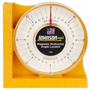 Johnson Level 700 Professional Magnetic Protractor Angle Locator, Each