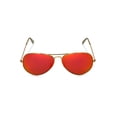 thumbnail image 5 of Walleva Fire Red Polarized Replacement Lenses for Ray-Ban Aviator Large Metal RB3025 62mm Sunglasses, 5 of 6