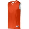thumbnail image 2 of Augusta L Reversible Two-Color Jersey Orange/White 152, 2 of 2