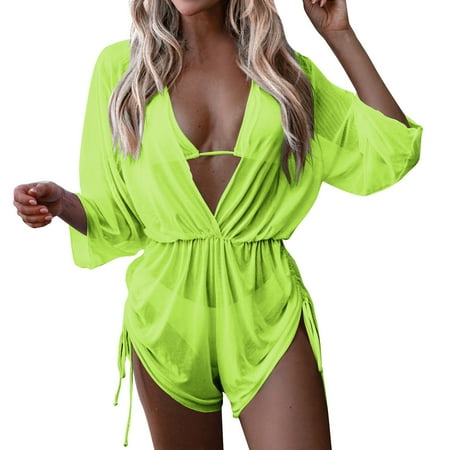 Sunka Plus Size Swimsuit for Women 2 Piece Two Piece Swimsuits for Women Tummy Control Tankini Top with Boyshorts Plus Size Sporty Summer Bathing Suit (Yellow M)