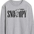 thumbnail image 3 of Peanuts - Skater Snoopy - Men's Long Sleeve T-Shirt, 3 of 6