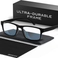 thumbnail image 1 of Reading Glasses for Men Readers Mens Stylish Blue Light Blocking Computer Eyeglasses, 1 of 6