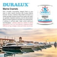 thumbnail image 2 of Duralux Marine Enamel, Cruiser Blue, 1 Quart, 2 of 8