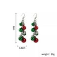 thumbnail image 7 of GKNET Women Fashion Christmas Jingle Bells Dangle Drop Earrings Delicate Jewelry Xmas Gifts, 7 of 7