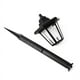 thumbnail image 5 of Xihbxyly Lámpara Led Solar para Jardín, Luz de Pared para Exteriores, Color Blanco, Sin Cableado, Recargable con Energía Solar, Diseño Resistente a La Intemperie, Ideal para Caminos, Tamaño 12,5 X 47, 5 of 6