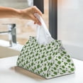 thumbnail image 6 of Rocae St. Patrick's day Print Long Tissue Box Lid Durable Leather Tissue Box Lid Can Be Used as Modern Home Decoration, 6 of 7