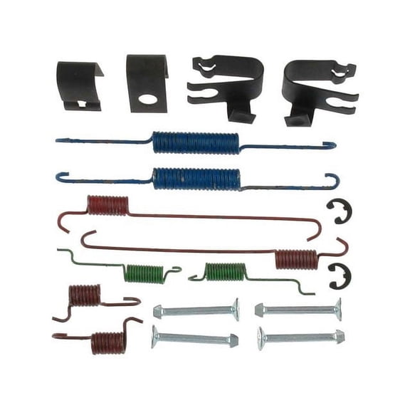 Rear Drum Brake Hardware Kit - Compatible with 1995 - 2002 Suzuki Esteem 1996 1997 1998 1999 2000 2001
