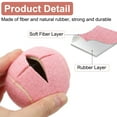 thumbnail image 3 of Uxcell 12 Pcs Pelotas de Tenis Precutadas para Andadores, Accesorios Universales de Pelotas Deslizantes Precutadas para Protección de Patas de Muebles y Pisos, Rosa, 3 of 6