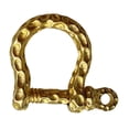 thumbnail image 1 of Hebilla de anillos D de tornillo de cobre de 1 pieza para ejercicio acuáticos ejercicio libre kusrkot Hebilla de herradura de latón, 1 of 8