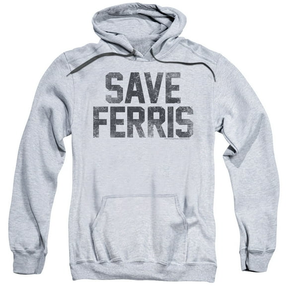 Ferris Bueller Save Ferris Officially Licensed Adult Pullover Hoodie
