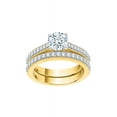 thumbnail image 2 of KATARINA Diamond Bridal Set in 10K Gold (1 3/8 cttw, I-J, I1-I2), 2 of 4