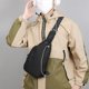 thumbnail image 1 of Bolso de pecho de tela, bolso cruzado, bolso de pecho deportivo, bolso de pecho portátil con múltiples bolsillos de almacenamiento, 1 of 6