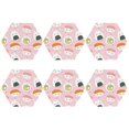 thumbnail image 2 of Disketp Cute Sushi Funny Coasters,6 Pcs Leather Coasters With Holder, Perfect Housewarming Hostess Gifts,Protect Furniture From Water Marks Scratch And Damage, 2 of 9