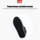 thumbnail image 4 of Zapatos Botas De Nieve de invierno impermeables para hombres y mujeres, botines de nieve cálidos de felpa, sin cordones (negro 40) Likrtyny Tenis De Mujer Tenis De Hombre, 4 of 6
