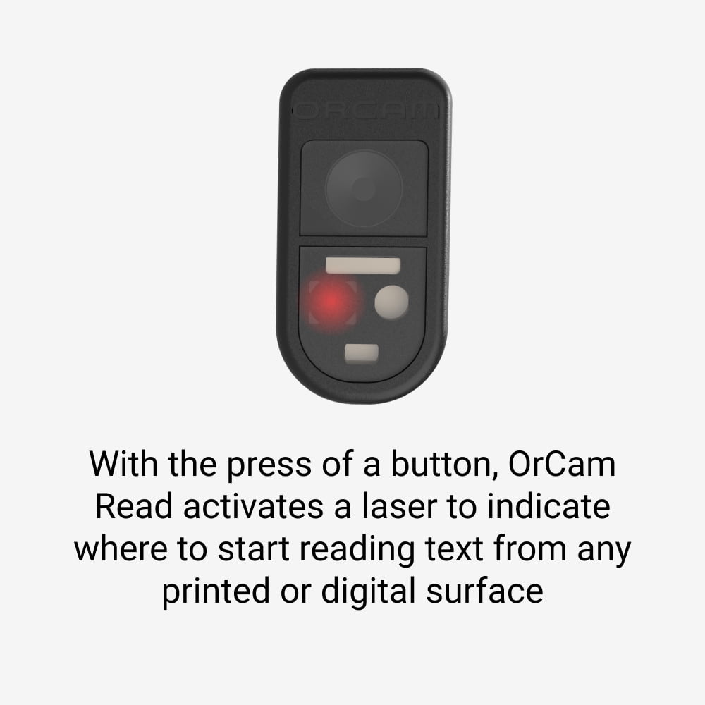 Orcam Read Smart Artificial Intelligence Assistive Device For People ...