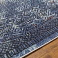 thumbnail image 6 of Mark&Day Area Rugs, 6x9 Strongylos Global Dark Blue Area Rug, Blue Ivory Orange Carpet for Living Room, Bedroom or Kitchen (6'7" x 9'), 6 of 6