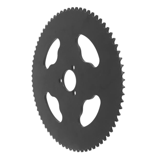 T8F Rear Sprocket, Oil Resistant Durable 74 Tooth Sprocket Cog Stable Steel for Kart Conversion