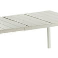 thumbnail image 4 of Lafuma ORON Extendable 8 Person Outdoor Aluminum Garden Dining Table, Sand, 4 of 7