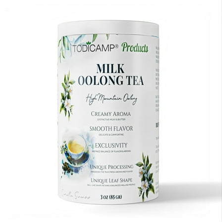 Milk Oolong Tea Loose Leaf – Premium Chinese Oolong Tea 3oz | Double Milky Aroma & Smooth Taste | Bulk Loose Leaf Tea Tin | Afternoon & Asian Tea