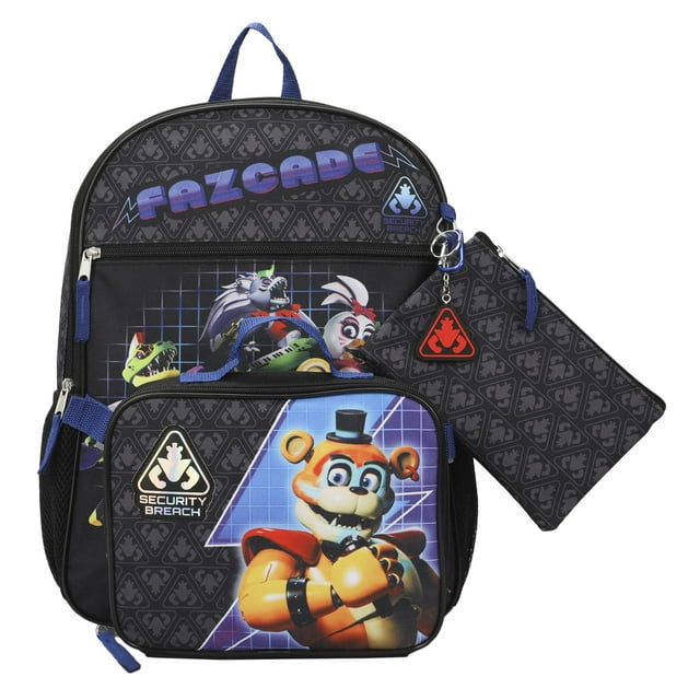 Set de mochilas Bioworld Five Nights At Freddy's Security Breach