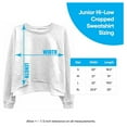 thumbnail image 6 of MTV Ladies Long Sleeve Sweatshirt, Classic Raw Edge MTV Sweatshirt Heather Grey - M, 6 of 6
