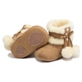 thumbnail image 6 of Meckior Baby Girls Boys Snow Warm Boots Infant Winter Booties Newborn Slip On Shoes for 3-18 Months, 6 of 8