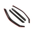 thumbnail image 2 of TuningPros In-Channel Window Visor Deflector Smoke Tinted 4 Pcs Set For 2006-2014 Honda Ridgeline, 2 of 6