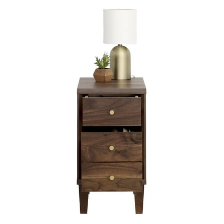 Sauder - Willow Place Recliner Table Gw - Grand Walnut