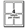 thumbnail image 4 of "Vibrant Laser Color-Print Labels W/ Sure Feed, 3 3/4 X 4 3/4, White, 100/pk | Bundle of 2 Packs", 4 of 5