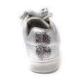 thumbnail image 5 of Forever Young Women's Metallic Textured Lace up Sneakers, 5 of 5