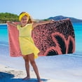 thumbnail image 5 of Large Beach Towel Lightweight Colorful Quick Dry Beach Towel with Sand Resistant Summer Beach Vacation Essentials Gifts for Women Men, 5 of 8