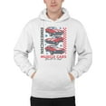 thumbnail image 2 of American Muscle Cars Retro Design Men's Hoodie, 2 of 3