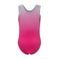 thumbnail image 3 of 5-14Y Shiny Gymnastics Sport Training Dancewear Ballet Leotards For Little Girls, 3 of 15